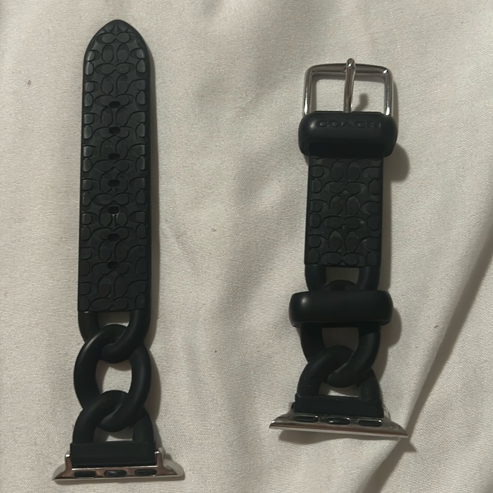 Coach Apple Watch band